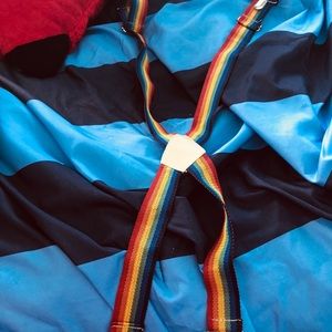 Rainbow suspenders